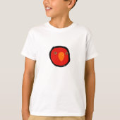 KIDS Red birb "GUMI" Tシャツ (正面)
