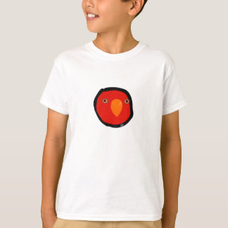 KIDS Red birb "GUMI" Tシャツ