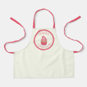 Kid's Retro Delicious Cupcakes Apron エプロン (正面)