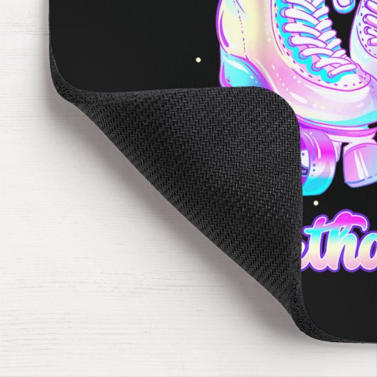 Kids Rolling Into 4 Roller Skating 4th Birthday Gi マウスパッド (コーナー)