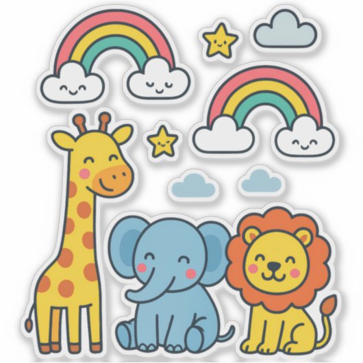 Kids room stickers シール (正面)