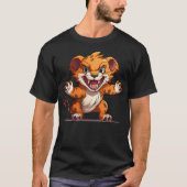 Kids Sabertooth Tiger Tシャツ (正面)