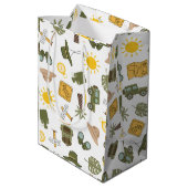 Kid's Safari Birthday Party ミディアムペーパーバッグ (裏面アングル)