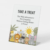 Kid's Safari Birthday Party 台座サイン (正面)