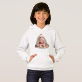 Kids Santa Christmas Pullover Hoodie (正面フル)