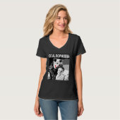 Kids Scared Of Scary Evil Killer Clowns Coulrophob Tシャツ (正面フル)