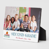 Kids School Year Keepsake写真 フォトプラーク (側面)
