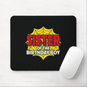 Kids Sister Of The Birthday Boy Sder Theme Party M マウスパッド (マウス)