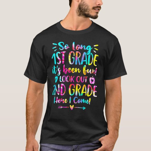 Kids So Long 1年生2年生I First 来 Grade Tシャツ (正面)