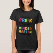 Kids So Long Pre K Kindergarten Here I Come Gradua Tシャツ (正面)