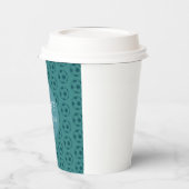 Kids Soccer Ball Blue Boys Birthday Party 紙コップ (左)