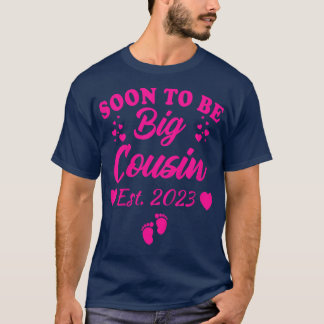 Kids Soon To Be Big Cousin 2023 Pregnancy Announce Tシャツ