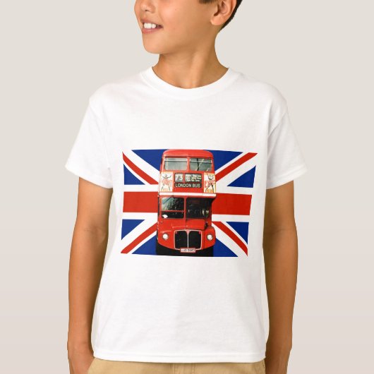 Kid's Souvenir T-Shirt from London England Tシャツ (正面)