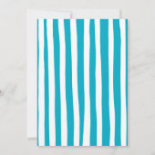 Kids Spa Party Birthday 招待状 (裏面)