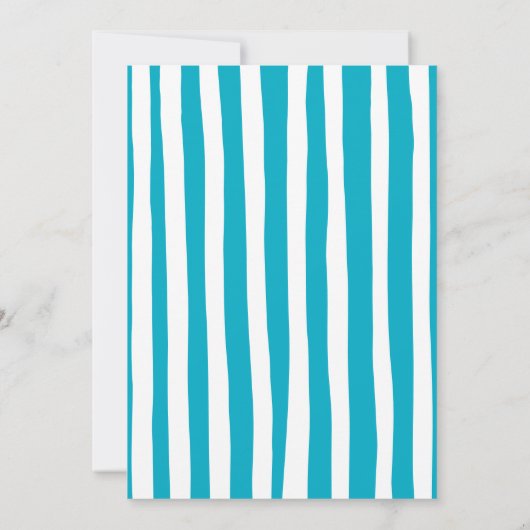 Kids Spa Party Birthday 招待状 (裏面)