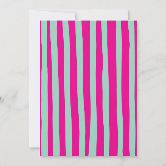 Kids Spa Party Birthday 招待状 (裏面)