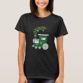 Kids St Patrick Day Train C Choo Choo Boys Kids To Tシャツ (正面)