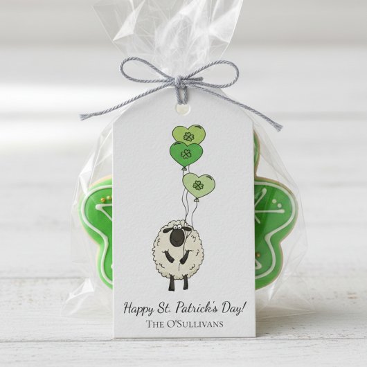 Kids St. Patrick’s Day Sheep & Shamrock ギフトタグ