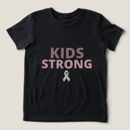 Kids Strong Cancer Awareness Shirt – Cute Inspirat トライブレンドＴシャツ