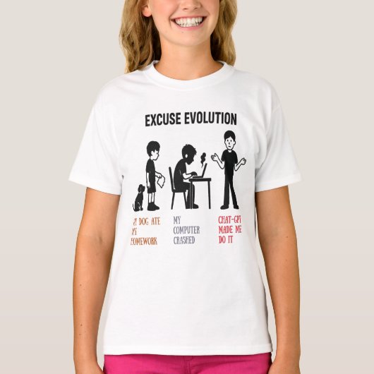 Kids Tシャツ「Resice Evolution」 おもしろい -ユニセックス. Tシャツ (正面)