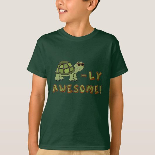 Kid's Tシャツ – Turtle-ly素晴らし! (正面)