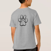 Kids T-shirt Large Logo Tシャツ (裏面)