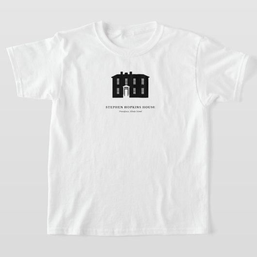 Kids T-Shirt — Stephen Hopkins House Tシャツ (レイダウン)