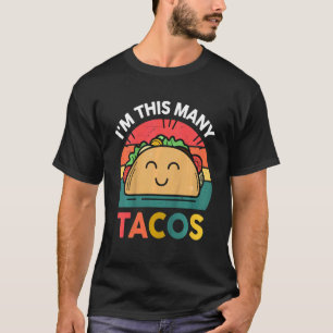 Kids Taco Boy Toddler私はこの多くのタコスTwosday Tシャツ