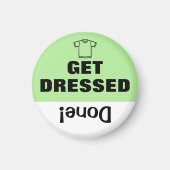 Kid's Task Chore List Reminder Magnet Dressed マグネット (正面)