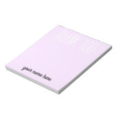 Kids Thank パーソナライズされた You Notepad ノートパッド (回転)