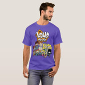 Kids The Loud House Loud Siblings on Couch Tシャツ (正面フル)