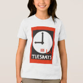 Kids Tuesdays LA tshirt トライブレンドＴシャツ (正面)