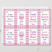 Kids Valentines Sheet of Eight (正面)