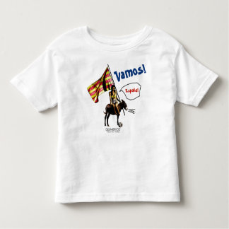 Kid's VAMOS!España! No.7 トドラーTシャツ