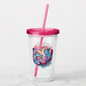 Kids Video Gamer  アクリルタンブラー (裏面)