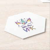 Kids VPK Girl First Day Little Miss VPK T-Shirt ペーパーコースター (アングル)