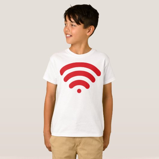 Kids' Wifi Explorer Tee" Tシャツ (正面フル)