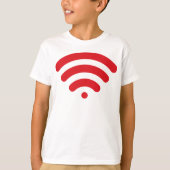 Kids' Wifi Explorer Tee" Tシャツ (正面)