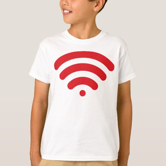 Kids' Wifi Explorer Tee" Tシャツ (正面)