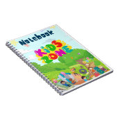 Kids Zone Cute Dino Notebook ノートブック (右側)