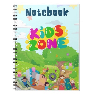 Kids Zone Cute Dino Notebook ノートブック