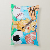 KidsArt for CHOC – スポーツの愛のために アクセントクッション (裏面(縦))