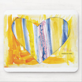 KidsArt for CHOC – ビッグハート マウスパッド