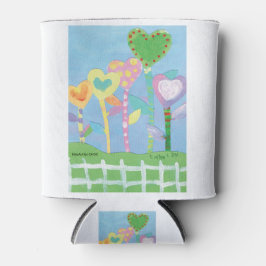 KidsArt for CHOC – ピケットフェンス付きハート 缶クーラー