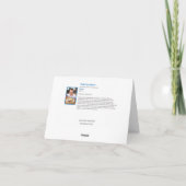 KidsArt for Choc -秋チョコベアーカード カード (裏面)