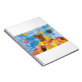 KidsArt for CHOC -紅葉ベア ノートブック (右側)