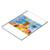 KidsArt for CHOC -紅葉ベア ノートブック (左側)