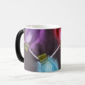 KidsArt for CHOC – 輝く明るいクリスマスライト モーフィングマグカップ (正面左)