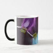 KidsArt for CHOC – 輝く明るいクリスマスライト モーフィングマグカップ (左)