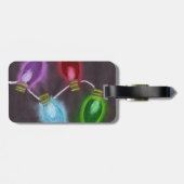 KidsArt for CHOC – 輝く明るいクリスマスライト ラゲッジタグ (裏面横)
